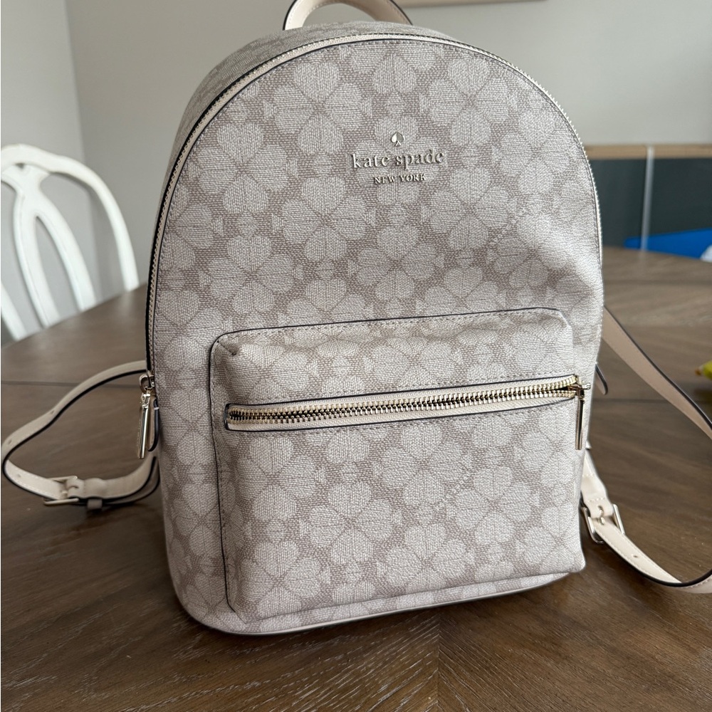 Kate Spade Beige mini Backpack